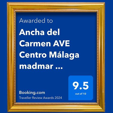 Ancha Del Carmen Ave Centro Malaga Madmar Lujo New Zambrano Apartment Luaran gambar