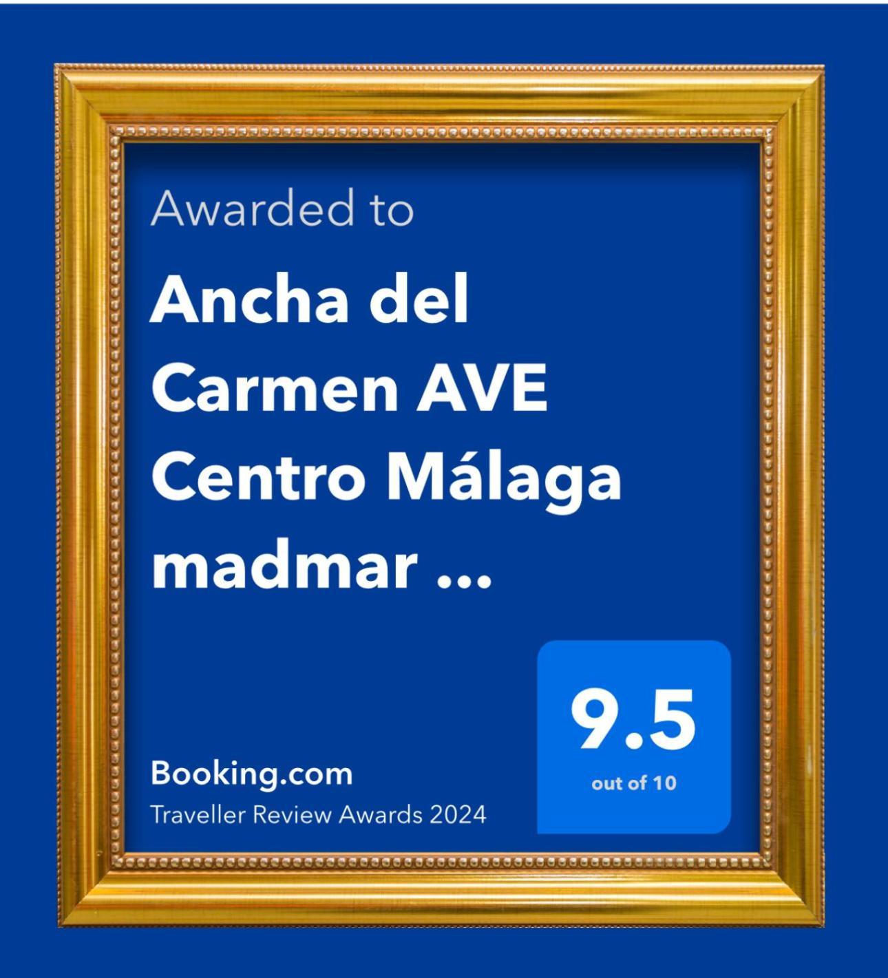 Ancha Del Carmen Ave Centro Malaga Madmar Lujo New Zambrano Apartment Luaran gambar